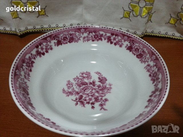 Немски порцелан купа , снимка 3 - Антикварни и старинни предмети - 43245205