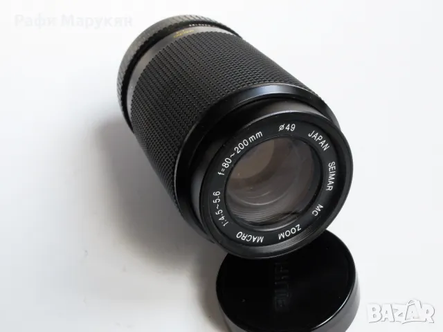 ЗУМ обектив 80-200/4,5-5,6 байонет FD Canon, снимка 1 - Фотоапарати - 48515909