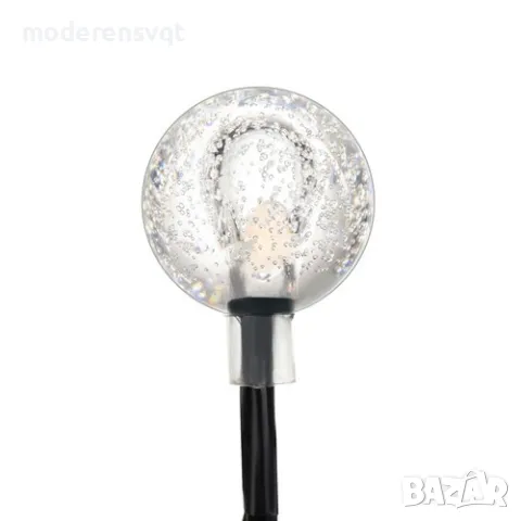 Соларен градински гирлянд топки 12 метра, снимка 5 - Соларни лампи - 49861983