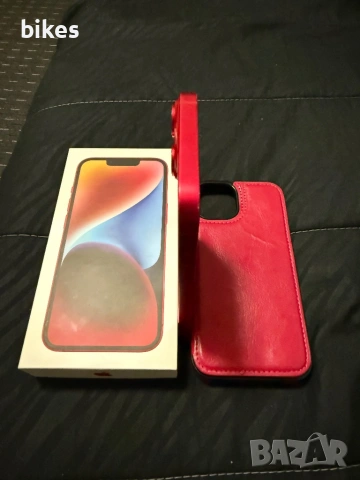 iPhone 14 red 128gb КАТО НОВ, снимка 7 - Apple iPhone - 53012850
