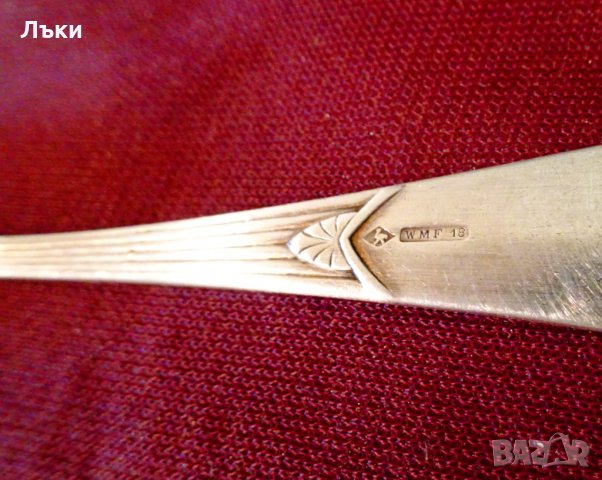 Посребрена лъжица WMF,бягащ щраус. , снимка 4 - Прибори за хранене, готвене и сервиране - 33337413