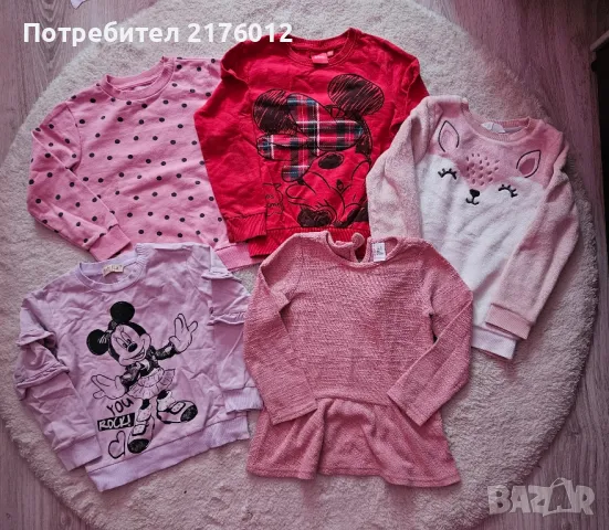 Голям лот за момиче р.122, снимка 6 - Детски Блузи и туники - 47645529