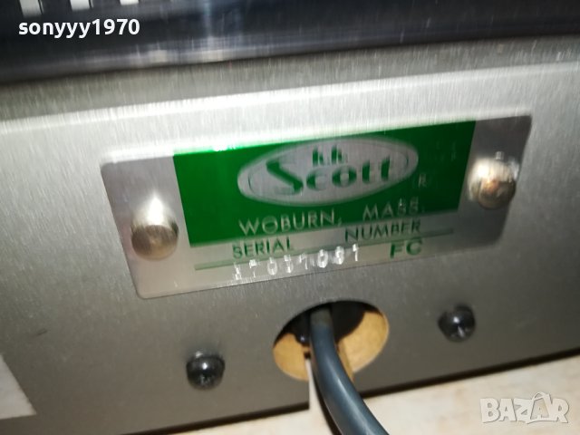 SCOTT USA-ВНОС SWISS 0512230848, снимка 9 - Грамофони - 43279390