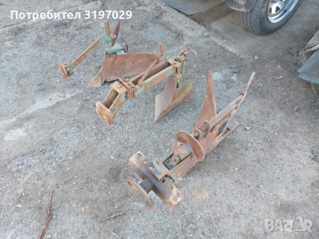 Плуг малък мотоблок италиански, снимка 3 - Градинска техника - 39728395