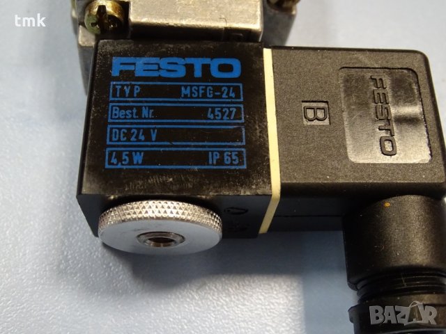 пневматичен разпределител Festo MFH-5, JMFH-5, снимка 6 - Резервни части за машини - 32620130