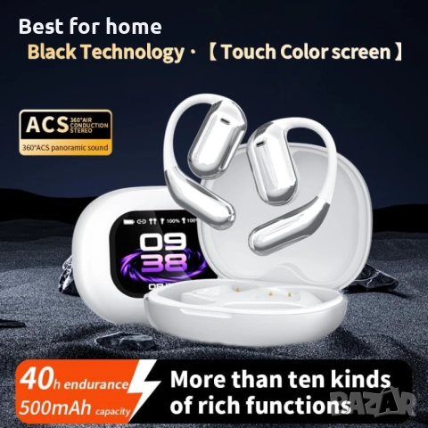 Q16PRO AI безжични слушалки за превод със 70 часа Bluetooth 5.4  превод в реално време на 144 езика, снимка 2 - Други - 52964014