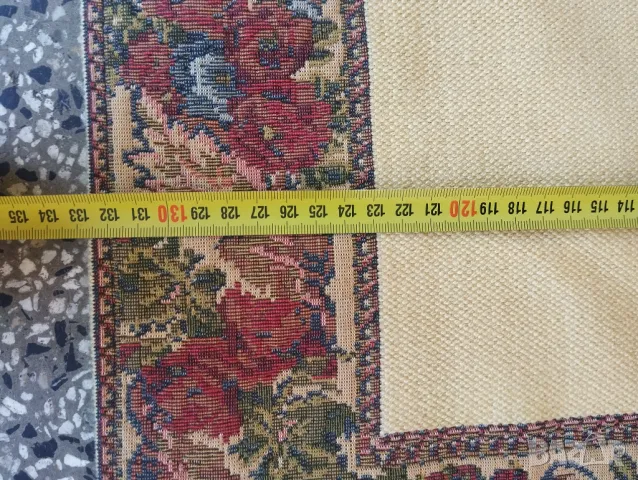 стар килим за стена -цветя, снимка 5 - Други ценни предмети - 47738422