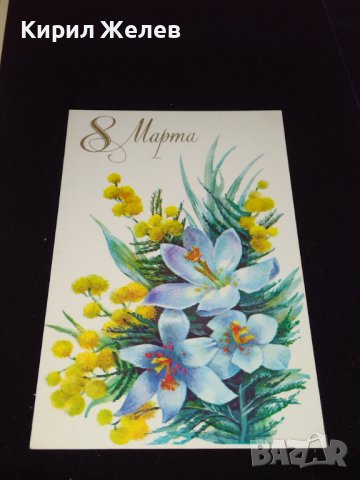 Три стари картички от соца много красиви за КОЛЕКЦИОНЕРИ 41667, снимка 3 - Колекции - 43113257