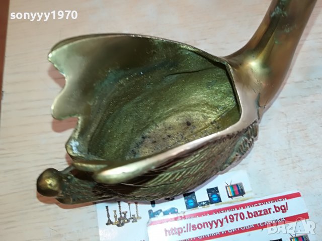 ЛЕБЕДОВО ЕЗЕРО-МЕД/МЕСИНГ 1511221940, снимка 9 - Антикварни и старинни предмети - 38684876