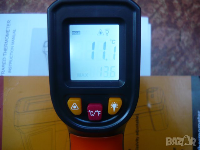 дистанционен термометър, снимка 4 - Други инструменти - 43512125
