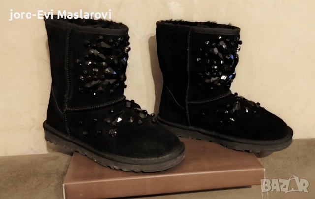 Дамски зимни боти 37 номер , снимка 2 - Дамски боти - 52840557