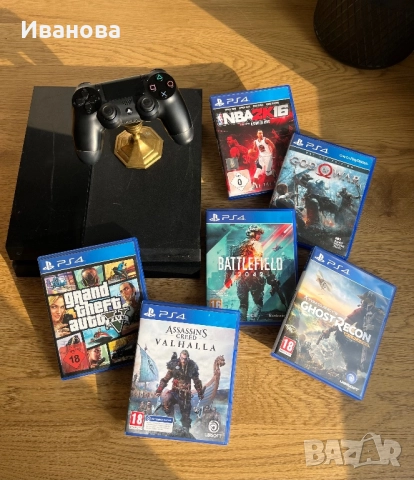 Игри за PlayStation4 - Assasin's Creed Valhalla, God of War, NBA 2k16, снимка 2 - Игри за PlayStation - 52322733