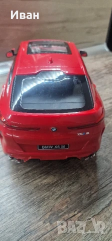 Радиоуправляема кола BMW x6m, снимка 3 - Коли, камиони, мотори, писти - 50931032