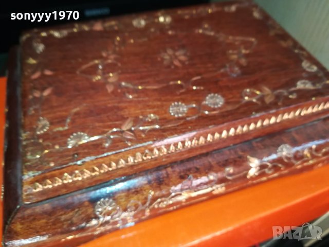 ДЪРВЕНА КУТИЯ ОТ ФРАНЦИЯ 2512231519, снимка 2 - Антикварни и старинни предмети - 43543413