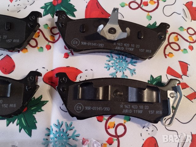 Оригинални задни накладки за Мерзедес M class W163, снимка 5 - Части - 43338996