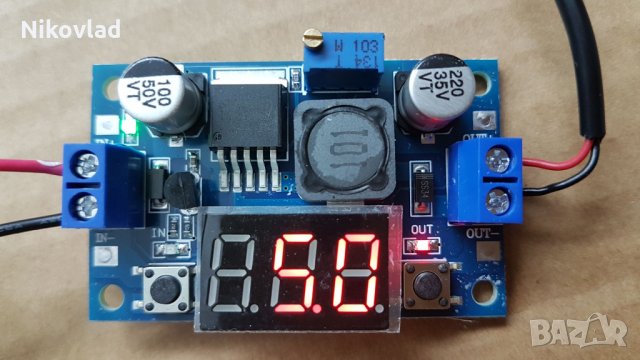 DC-DC Step Down Module 4-40V to 1.25-37V/ 2А, снимка 4 - Друга електроника - 28467915