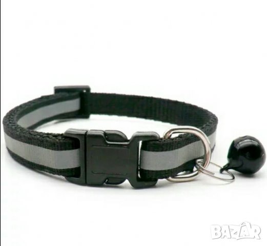 Нашийници за малки кчета и котки със светлоотразителна лента. Каишка/ Нашийник за малко куче и котка, снимка 14 - За кучета - 32880448