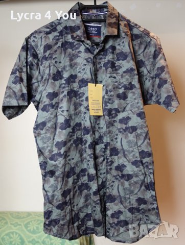 Намаление - Нова мъжка риза с къс ръкав, снимка 2 - Ризи - 34920619