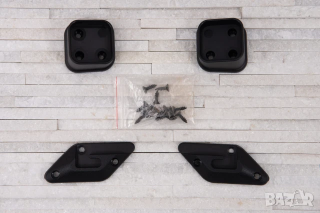 Щора за багажник Ford Escape MK4 2019–2024, черна, алуминий и PVC, снимка 3 - Аксесоари и консумативи - 51354203