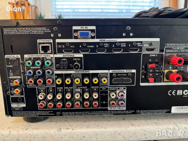 Onkyo TX-NR609, снимка 6 - Ресийвъри, усилватели, смесителни пултове - 44847771