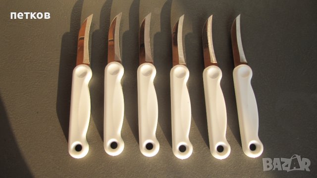 кухненски ножчета с извито острие- 6 бр., снимка 8 - Прибори за хранене, готвене и сервиране - 37039970