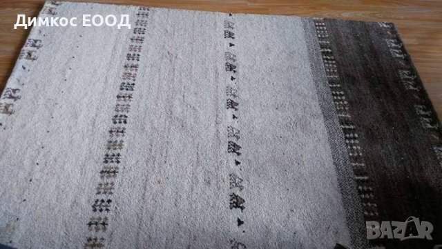 Намаление - Вълнен килим - 120/180 см. ; 80% вълна/20% памук, снимка 1 - Други - 37346513
