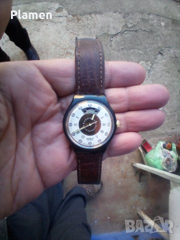 Ръчен мъжки швейцарски автоматичен часовник СУОЧ, снимка 1