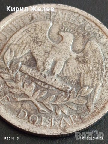 РЕПЛИКА 1 долар 1865г. Америка за КОЛЕКЦИЯ ДЕКОРАЦИЯ 53072, снимка 8 - Нумизматика и бонистика - 53129876