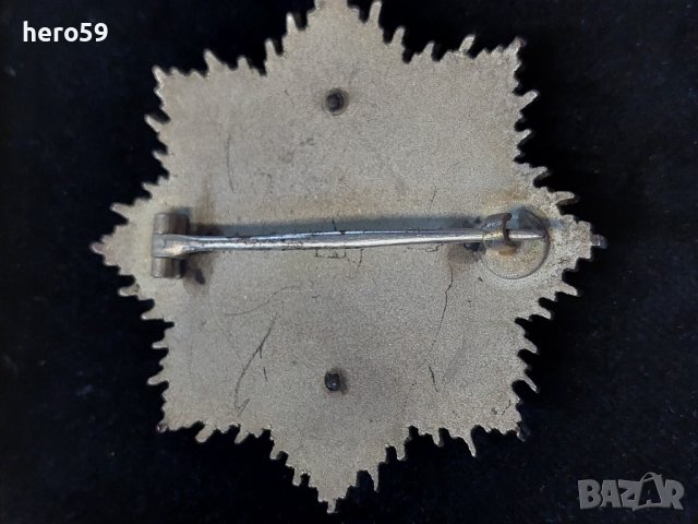 WW2 Орден на немски кръст,сребърен за военна заслуга(Deutsches Kreuz in Silber)орден,медал, снимка 7 - Колекции - 38054744