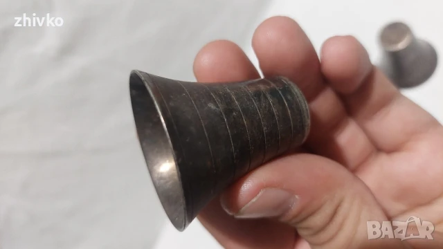 4 бр.Дълбоко- посребърни чашки, снимка 7 - Нумизматика и бонистика - 50624521