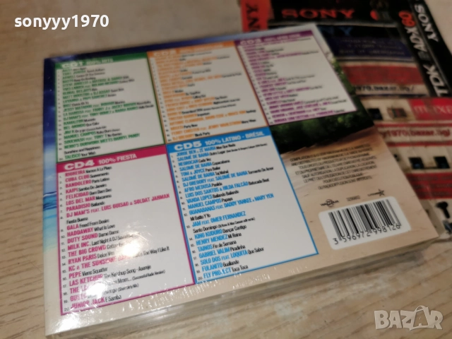 5CD 100 HITS-ВНОС FRANCE-5 ДИСКА ЗА 45ЛВ КОЛЕДНО 1912251013, снимка 8 - CD дискове - 52845277