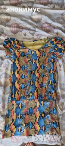 Змийска рокля Blumarine, снимка 5 - Рокли - 28838073