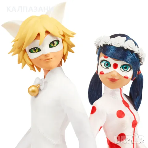 MIRACULOUS Калинката и Котарака Сватбеният сън на Калинката 50374, снимка 8 - Кукли - 47759166