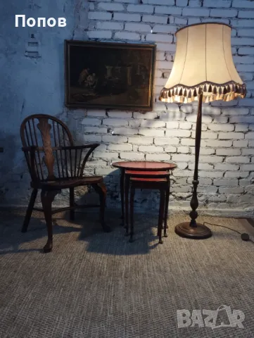 Уиндзорски фотьойл , снимка 6 - Дивани и мека мебел - 49156563