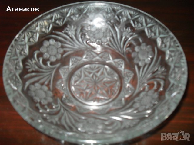 Кристални купи, пепелници, снимка 5 - Аксесоари за кухня - 43407244