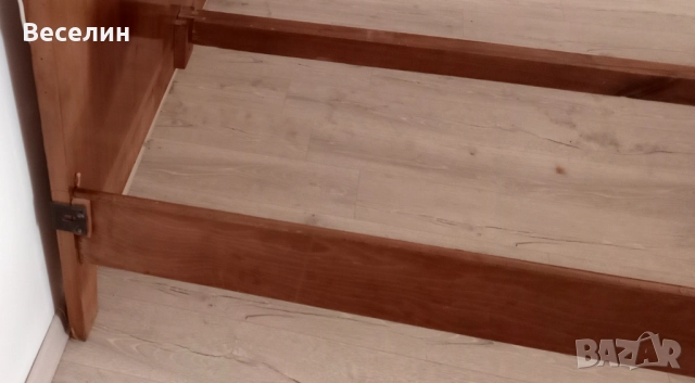 Спалня от дърво за матрак с размери 164х190 см или 160х190 см, снимка 13 - Спални и легла - 52551299