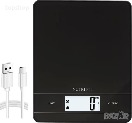 НОВА дигитална кухненска везна NUTRI FIT акумулаторна до 5кг