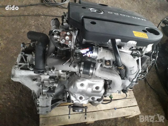 ДВИГАТЕЛ И КУТИЯ МАЗДА 6 , снимка 3 - Части - 28403067