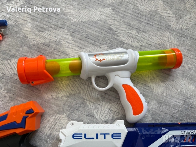 Бластер, Nerf, пистолет с въздух, снимка 4 - Други - 52106762