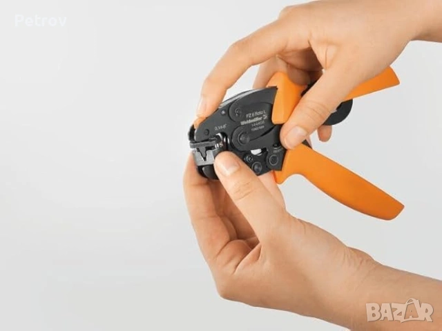 Weidmüller PZ 6 Roto L - ЧИСТО НОВИ ПРОФЕСИОНАЛНИ Кримп Клещи 0,14 - 6 mm² / ORIGINAL / GERMANY !!!!, снимка 7 - Клещи - 45847112