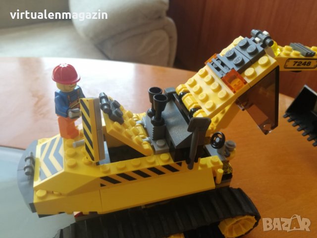 Конструктор Лего - Lego Town 7248 - Багер, снимка 5 - Конструктори - 33611121