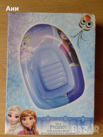 Чисто нова надуваема лодка disney frozen., снимка 1 - Надуваеми играчки - 28767367