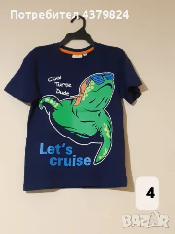 Нови немски тениски за момче с этикет, р.122-128см, снимка 4 - Детски тениски и потници - 49749846