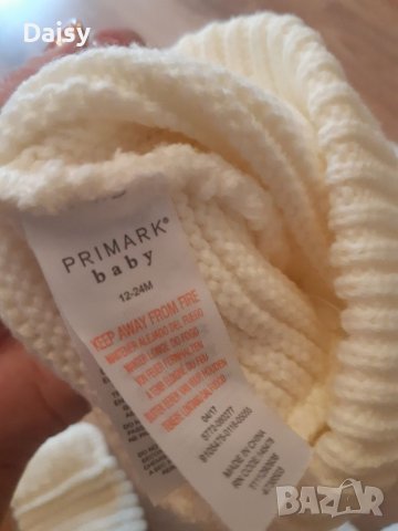 2 бр. Шапки с ръкавички 12-24 м., снимка 2 - Бебешки шапки - 38302761