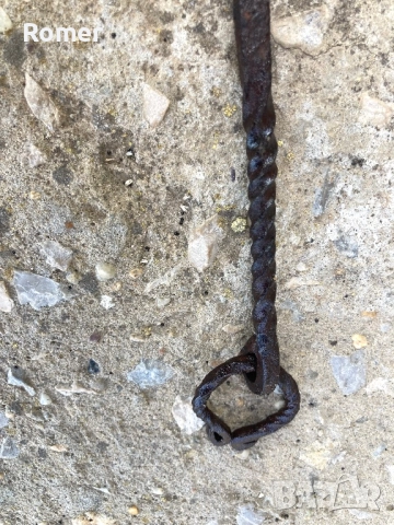 Стара ръчно кована огрибка, снимка 15 - Антикварни и старинни предмети - 51729560