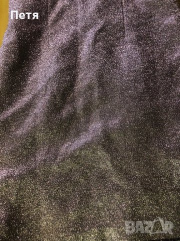 Дамска елегантна сребриста рокля с гол гръб, снимка 2 - Рокли - 37620583