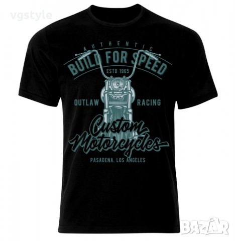 Тениска Моторджийска Мото Мотокрос Ендуро Моторист Мотоциклетизъм Мотор Рокер Moto Motorcycle, снимка 1