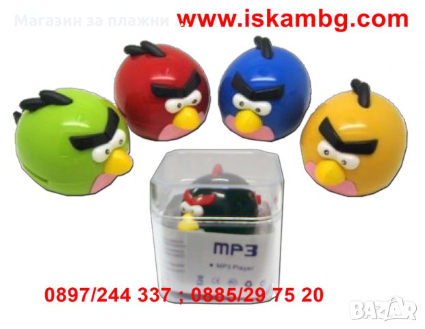 Angry Birds - mp3 player, снимка 7 - MP3 и MP4 плеъри - 28506340