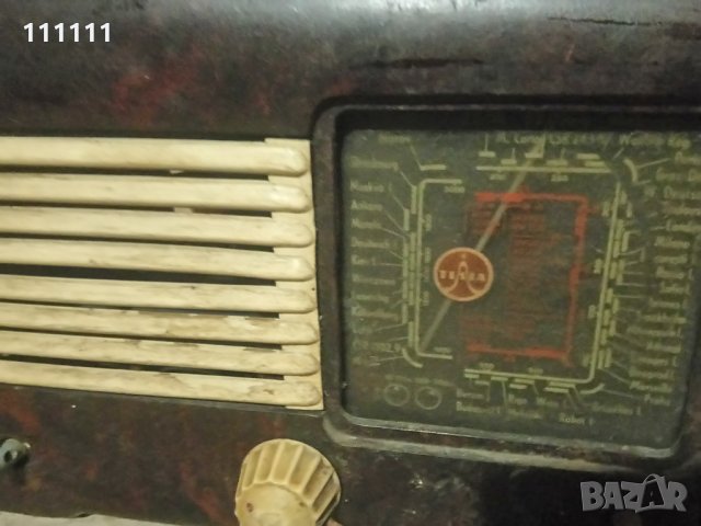 Радио Тесла старо с въртяща се стрелка за станцийте, снимка 8 - Други ценни предмети - 32265227
