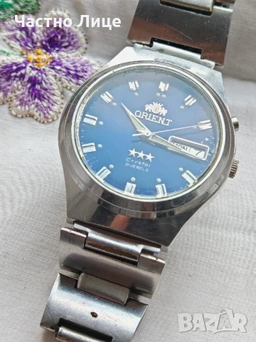 Оригинален Мъжки Винтидж Японски Часовник ORIENT Ориент , снимка 1